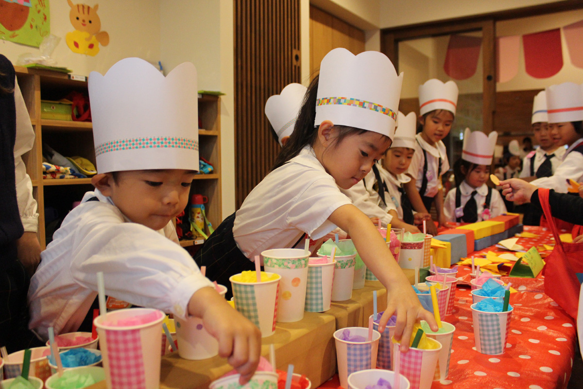 お店屋さんごっこ 学校法人慶応学園 慶応幼稚園